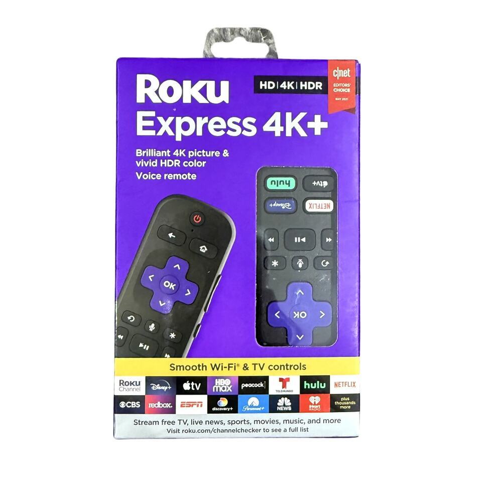 Roku Express 4K+ TV Streaming Device